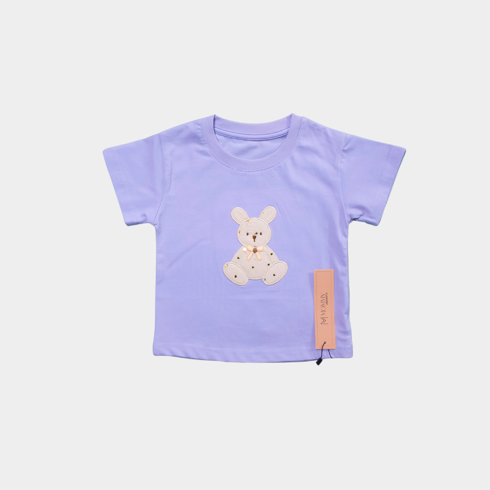 Purple Bunny T-Shirt | 1-6YRS